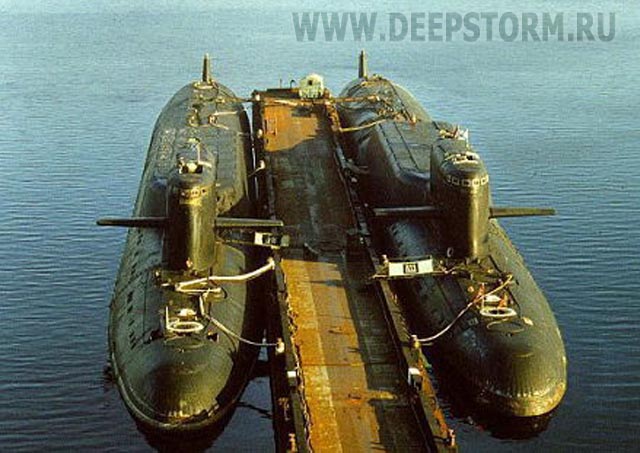 Подводные крейсеры К-465 и К-475