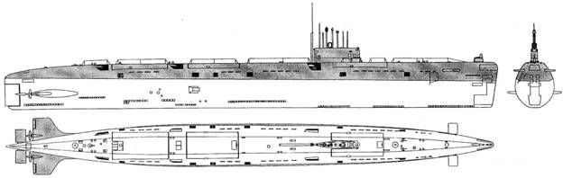 Подводная лодка проекта 659