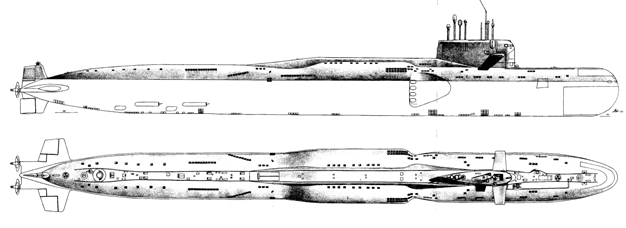 Подводная лодка проекта 667АТ