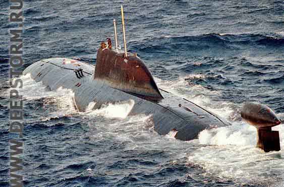 Подводная лодка К-322 Кашалот