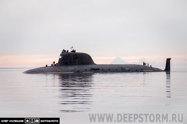 Подводный крейсер К-560 Северодвинск