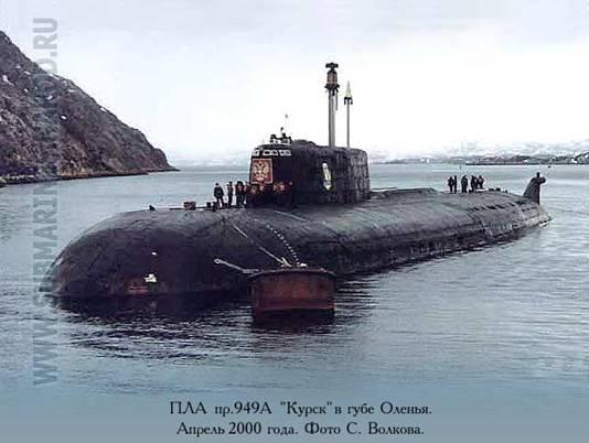 Подводная лодка К-141 Курск