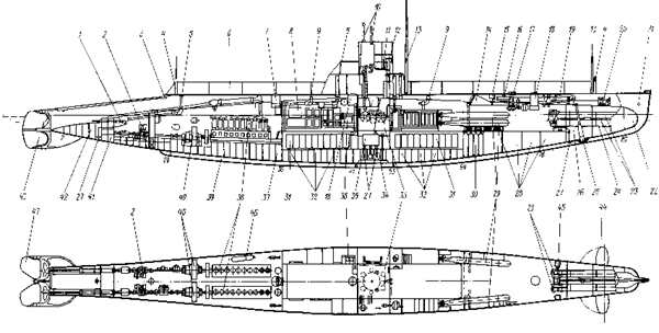 Схема АГ 1917 год