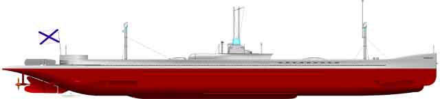 Подводная лодка Камбала